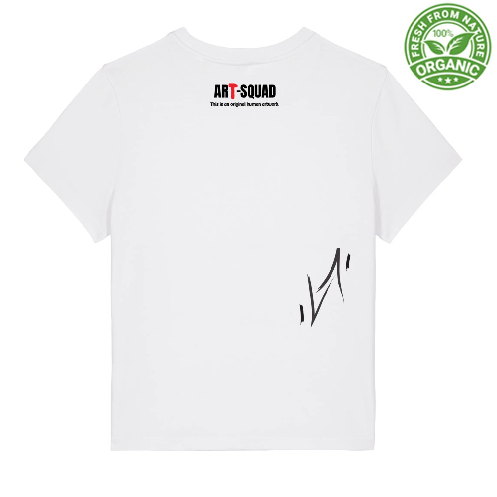 Lady - Vittoria Convertito - Organic T-Shirt - Image 2