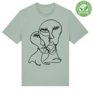 Couple - Vittoria Convertito - Organic T-Shirt