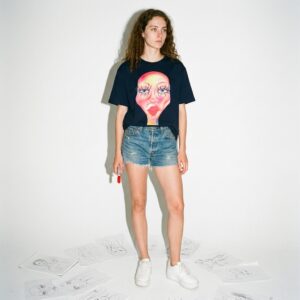 Fashion Head - Vittoria Convertito - Organic T-Shirt
